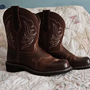 Ariat Brown Heeled Boots